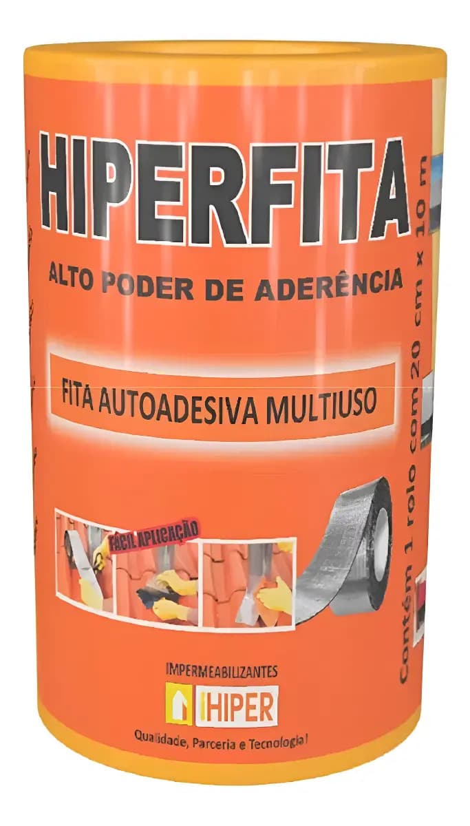 MANTA ASFA. AUTOADESIVA 20CM X10MTS TERRA COSTA — imagem 1