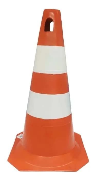 CONE REFLETIVO 75CM BR/LARANJA — imagem 1