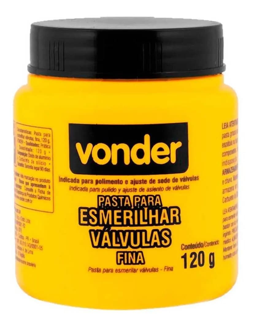 PASTA PARA ESMERILHA VALV.120G FINA VONDER — imagem 1