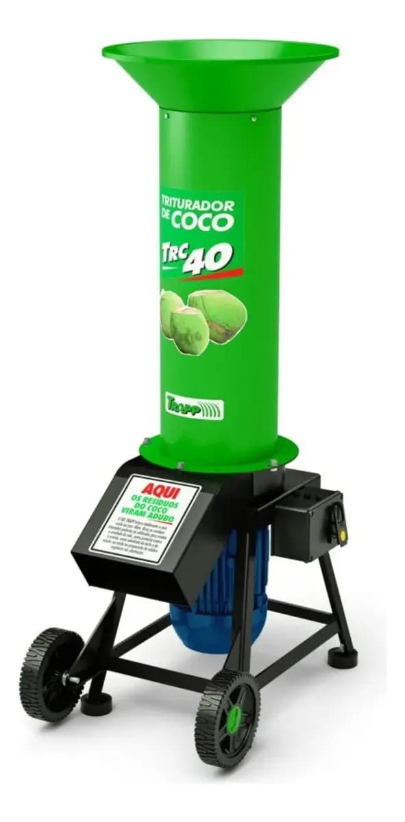TRITURADOR DE COCO TRC-40 TRIF. 5CV 220/380/440V