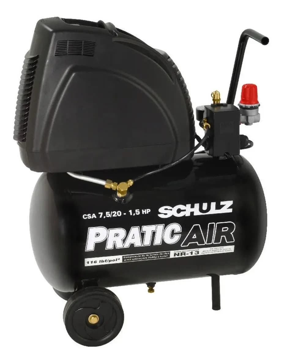 COMPRESSOR DE AR MINI 12V LANTERNA - WORKER — imagem 1
