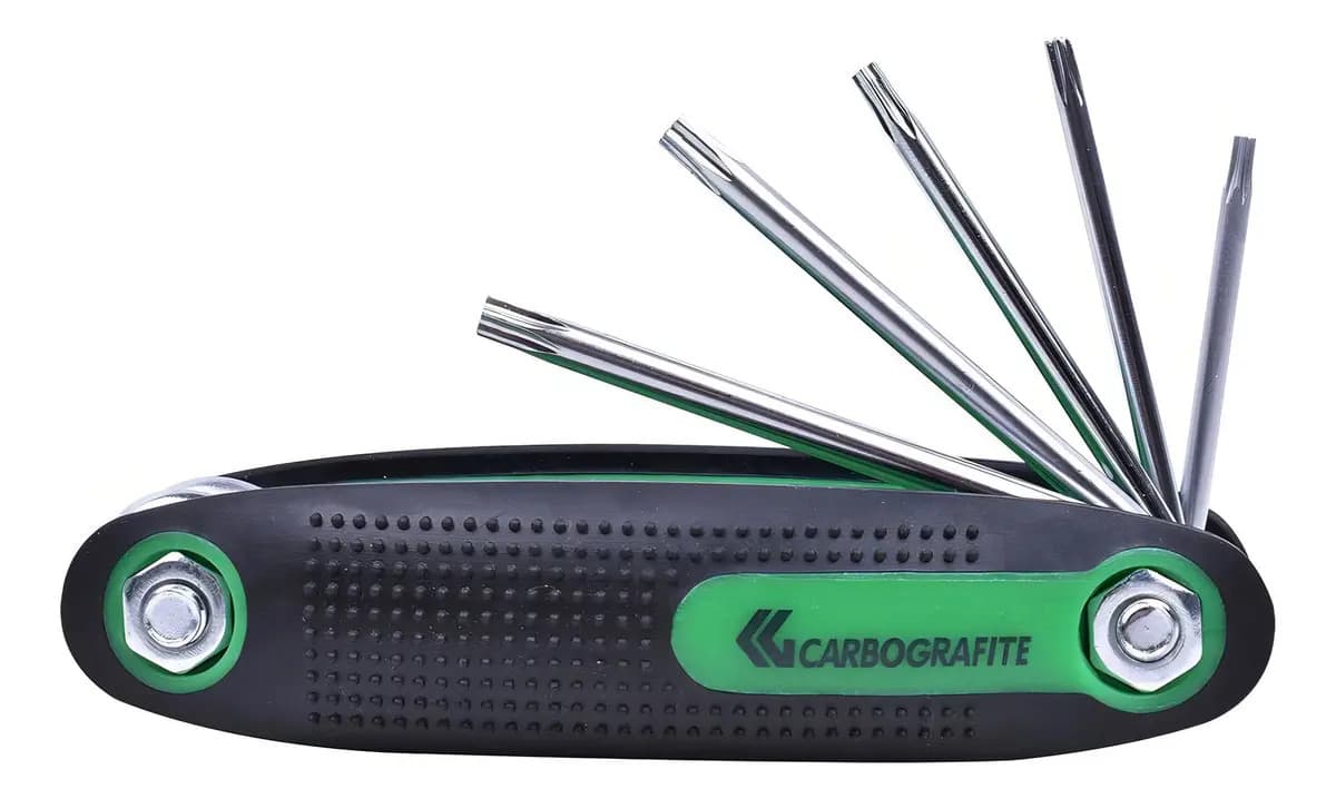 JG CHAVE TORX C/8 PEÇAS CARBOGRAFITE — imagem 1