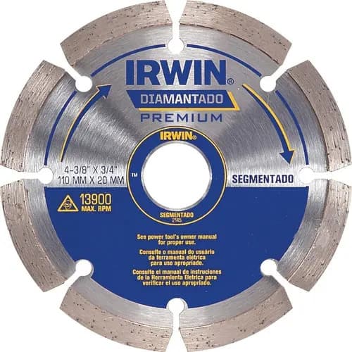 DISCO DIAMANTADO SEGMENTADO 110X5X20MM — imagem 1