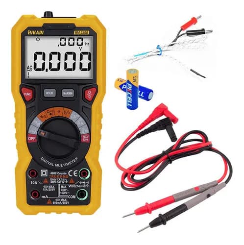 MULTIMETRO DIGITAL HM-2800 HIKARI — imagem 1
