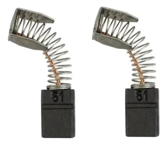 ESCOVA DE CARVAO CB 370 PLAINA ELETRICA B&DECKE 650W JS 7698 — imagem 1