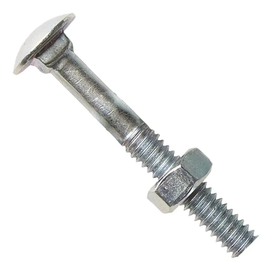 PARAF FRANCES 08X100 - 5/16 X 4 ZB C/ PORCA — imagem 1