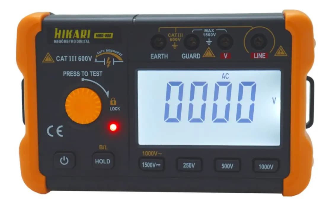 MEGOMETRO DIGITAL HMG-600 HIKARI