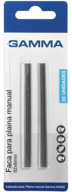 FACA P/ PAINA MANUAL 82X6MM GAMMA ACHG006/BR-028