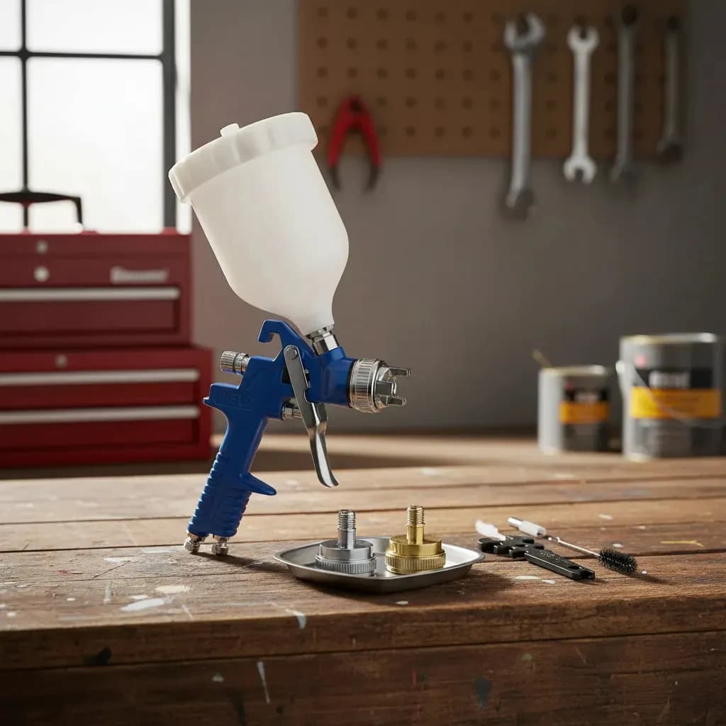 PISTOLA GRAVID. HVLP 600ML CH HG-60 CHIAPERINI — imagem 1