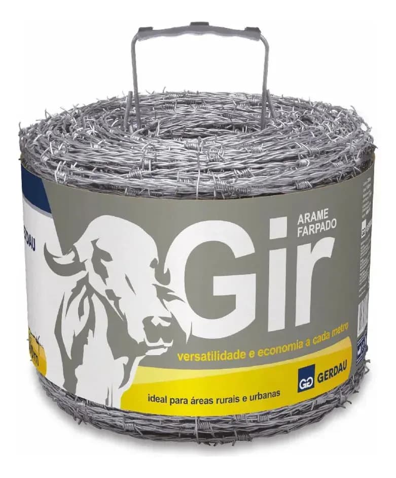 ARAME FARPADO GIR C/500MTS