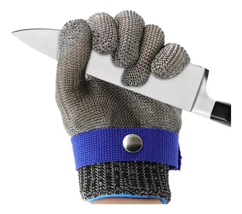 LUVA ANT-CORTE MALHA DE ACO INOX M/G CA26.967