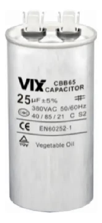 CAPACITOR MF 25 X 250V PERMANENTE — imagem 1