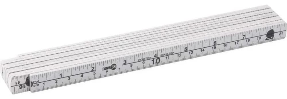 ESCALA METRICA PLASTICO C/2MTS CG2051 CARBOGRAFITE — imagem 1
