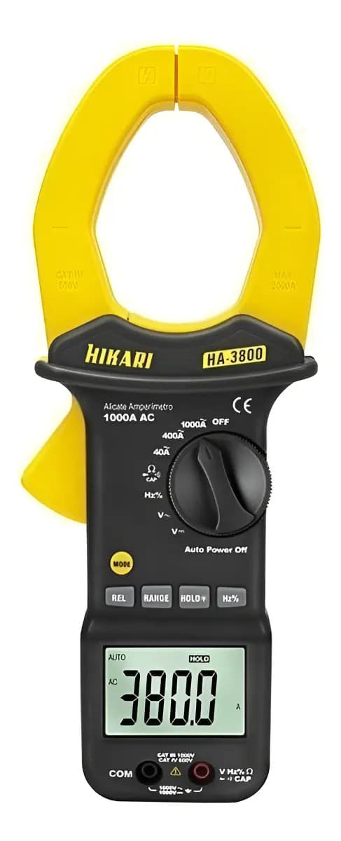 ALICATE AMPERIMETRO DIGITAL HA-3800 HIKARI