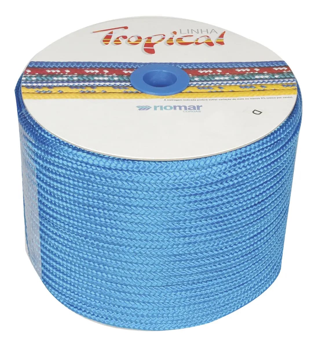 CORDA TORCIDA POLIETILENO AZUL 08MM - 5/16'' — imagem 1
