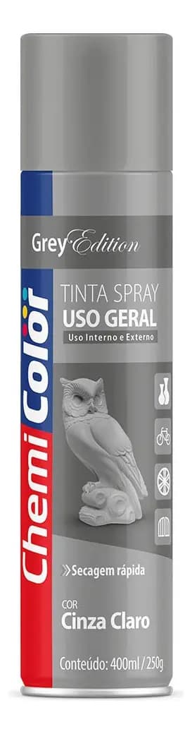 SPRAY CINZA CLARO — imagem 1