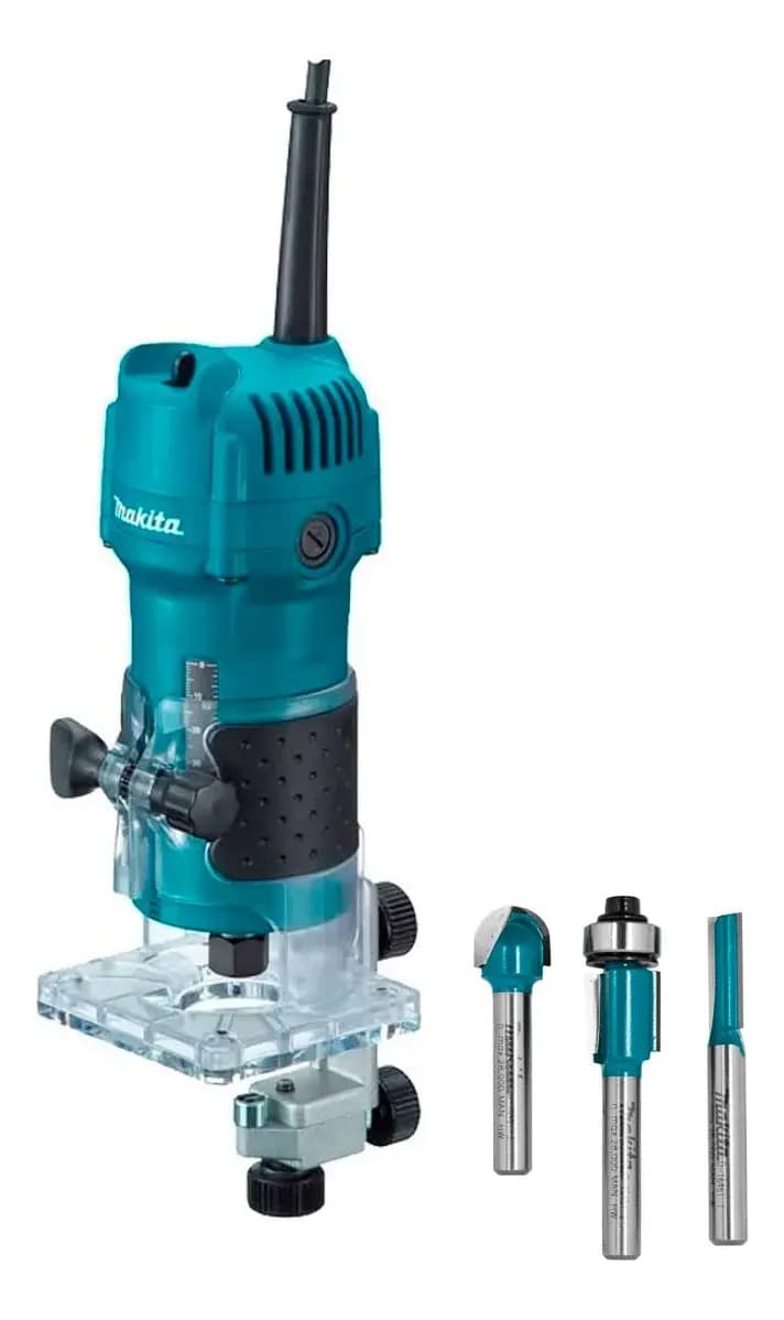 TUPIA 6MM C/BASE ARTICULADA 3709 220V MAKITA