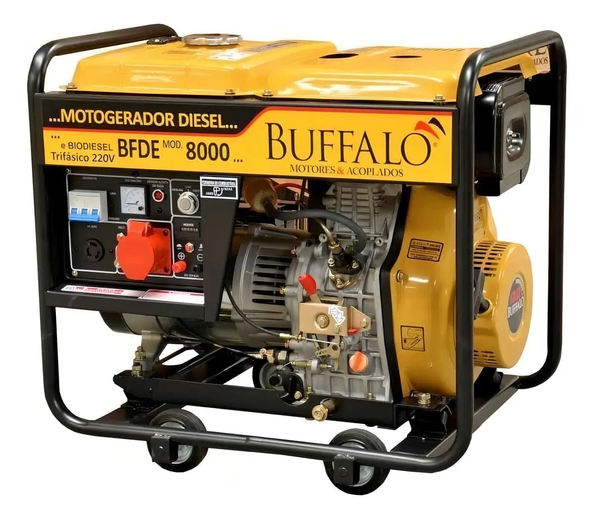 GERADOR BFDE 8000 TRIF.380V-PRO P.E. 7899973592901 BUFFALO