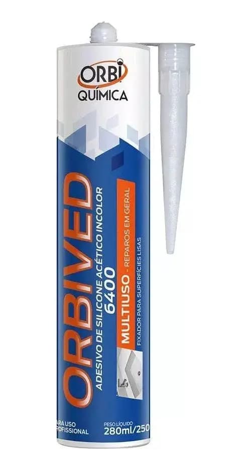 COLA SILICONE INCOLOR 280GR — imagem 1