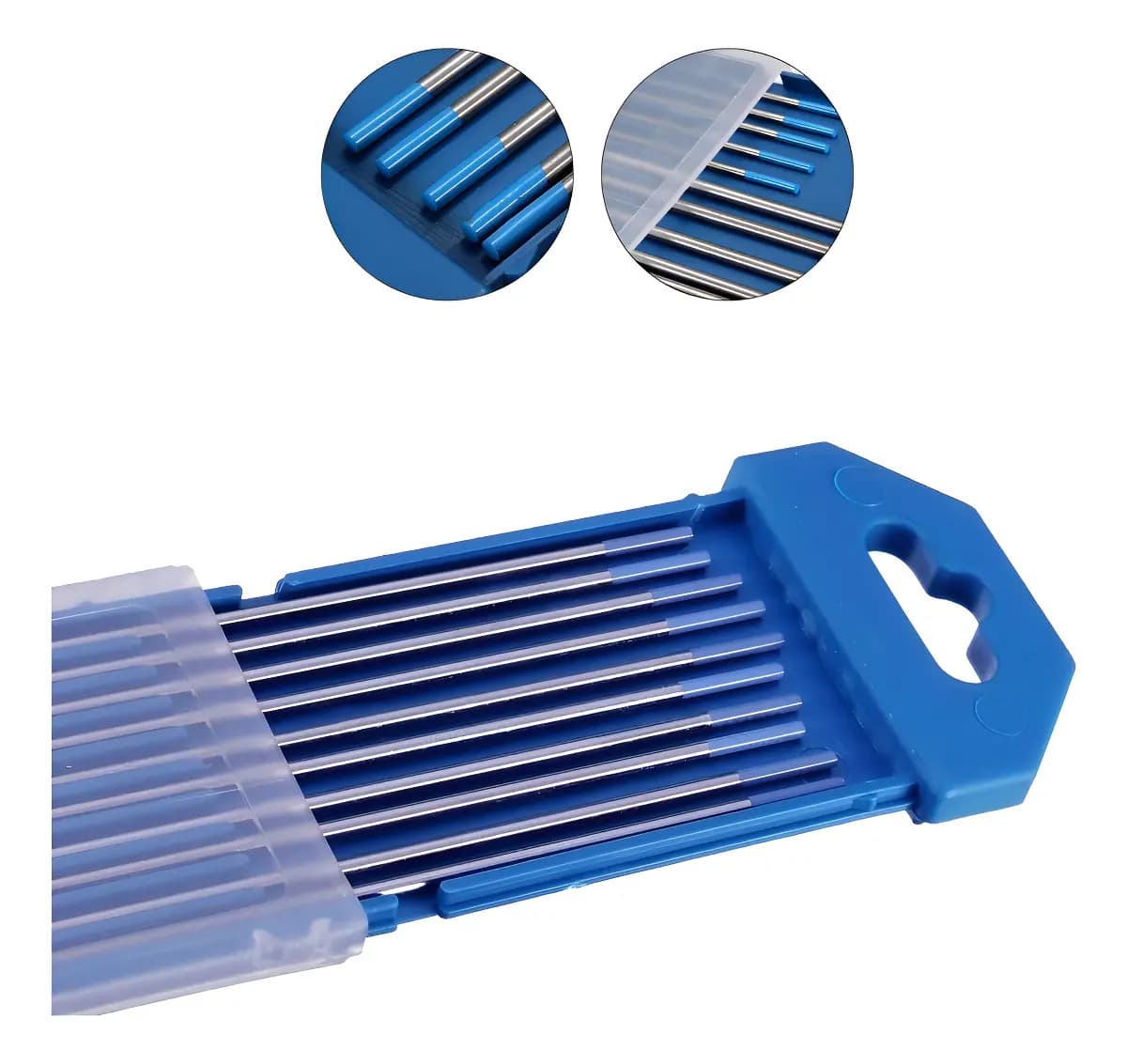 ELETRODO TUNGSTENIO LATANIO 1.6MM - AZUL — imagem 1