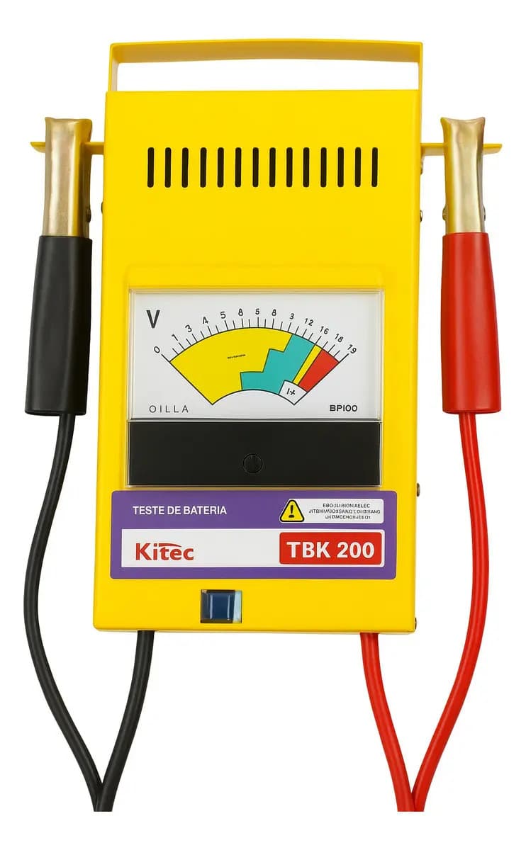 TESTE DE BATERIA E SISTEMA DE CARGA REF. TBK200
