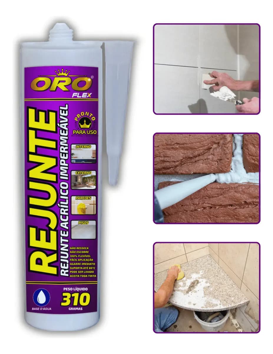 REJUNTE IMPERMEAVEL ACRILICO