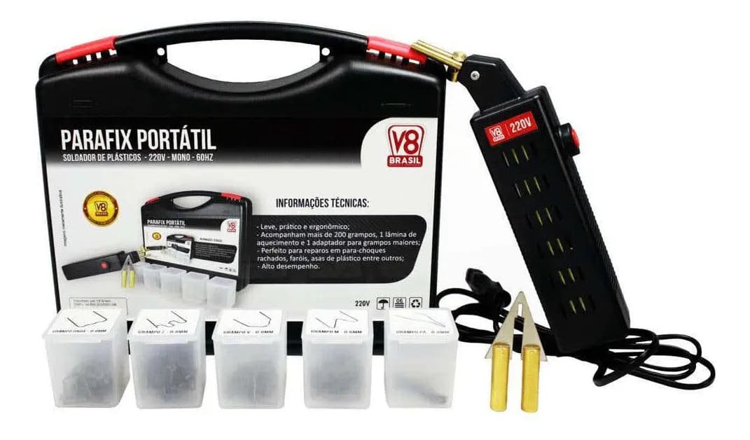 PARAFIX SOLDADOR DE PARACHOQUES 60HZ 127/220V V8