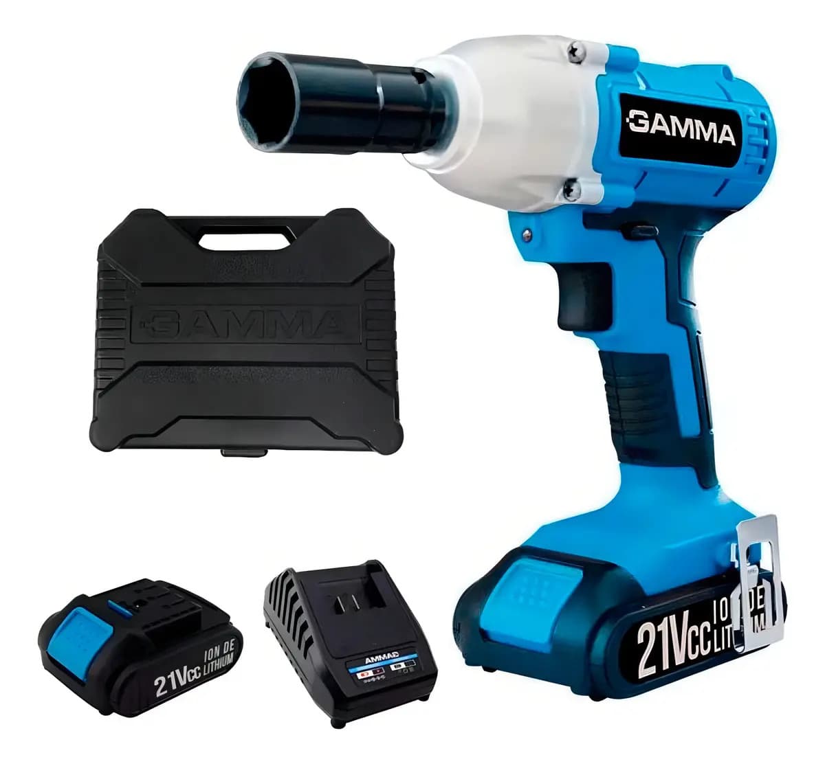 CHAVE DE IMPACTO 1/2'' 21V G12201/BR C/BATER. LITHIUM GAMMA