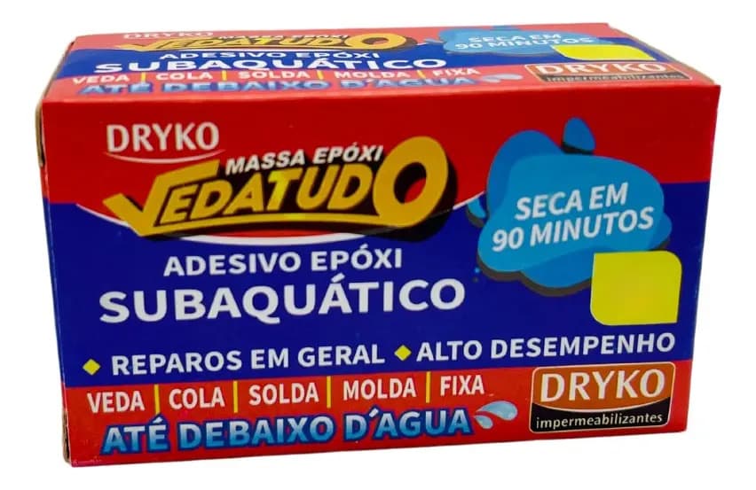 COLA MASSA EPOXI 100G - VEDA TUDO