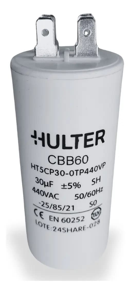 CAPACITOR 10 X 380V/440V PERMANENTE (TERMINAL) — imagem 1