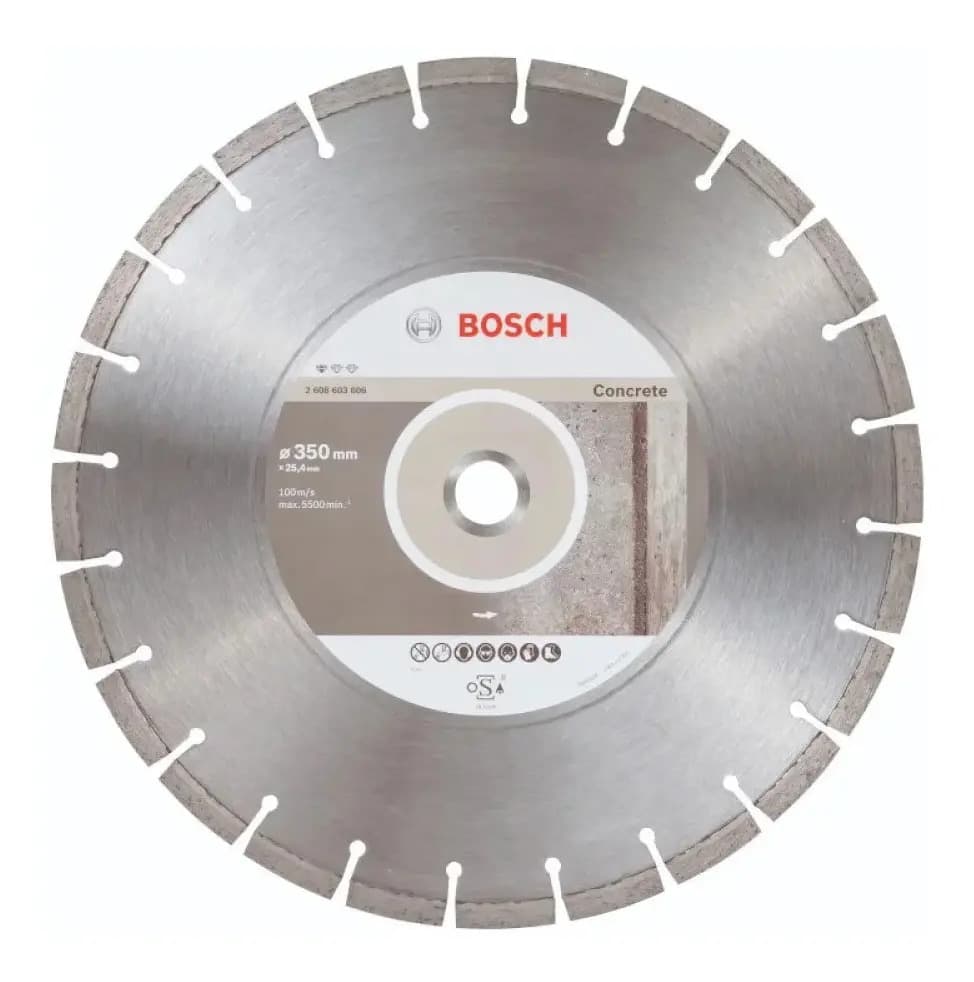 DISCO DIAMANTADO 350MM STANDARD CONCRETO BOSCH