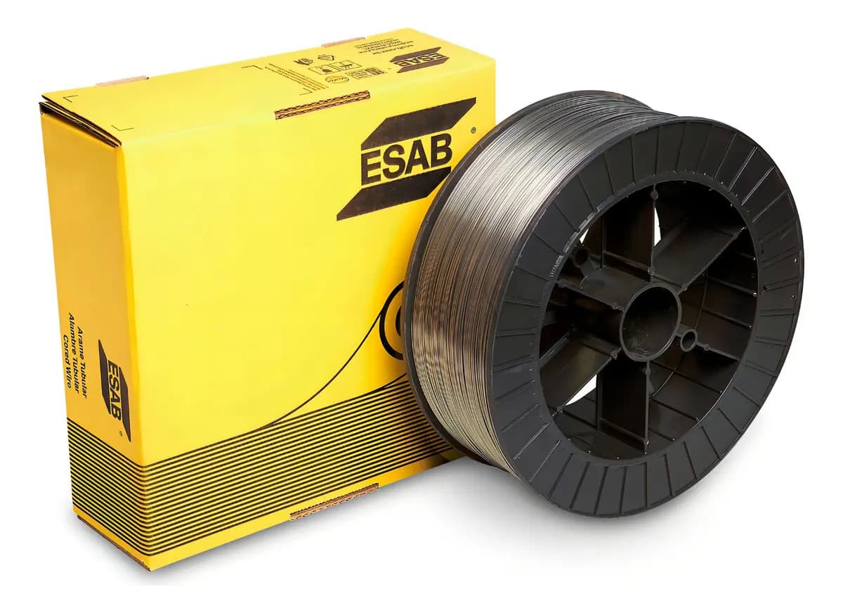 SOLDA MIG 1.6MM TUBUL. ROLO C/ 16 KG TUBROD 71 ULTRA ESAB — imagem 1