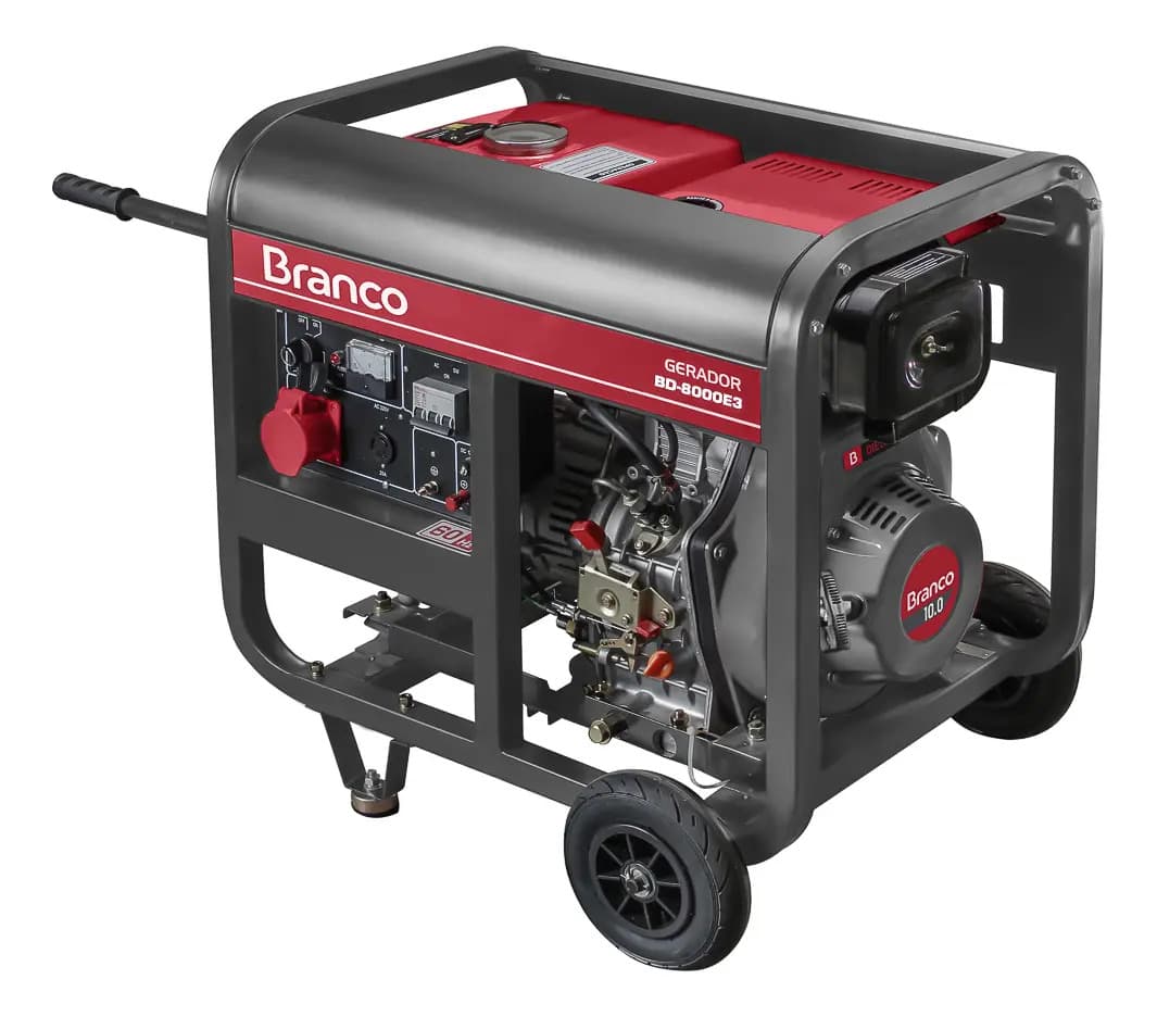 GERADOR BD 8000 E3 -110 DIESEL 220/380V